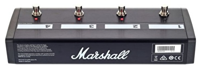 MARSHALL PEDL-91006 4'lü Footswitch