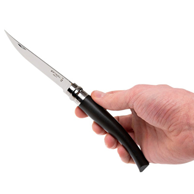 OPINEL N°10 Abanoz Saplı İnce Uçlu (Özel Kutuda)