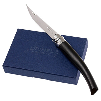 OPINEL N°10 Abanoz Saplı İnce Uçlu (Özel Kutuda)