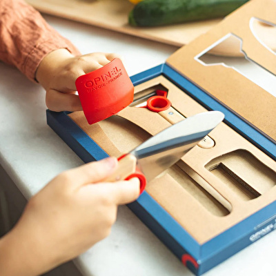 OPINEL Le Petit Chef Bıçak + Parmak Koruyucu