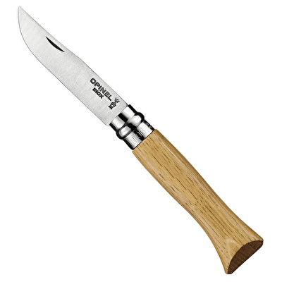 OPINEL N°6 Stainless Steel Meşe Sap
