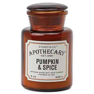PADDYWAX Apothecary Glass Jar Candle Pumpkin Spice 226 gr