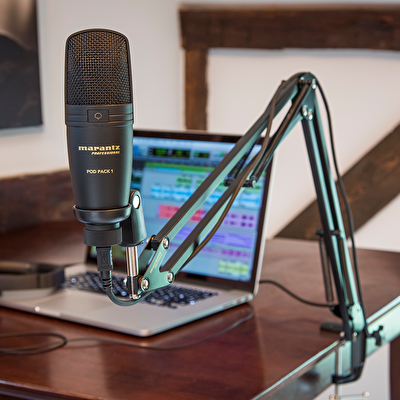 Marantz PODPACK1 / USB Condencer Podcast Mikrofon
