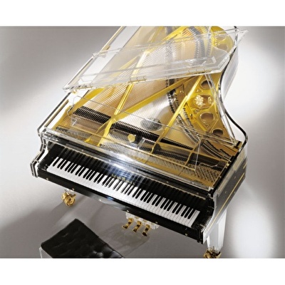 SCHIMMEL K 213 Glas Akrilik Parlak Siyah 213 CM Kuyruklu Piyano