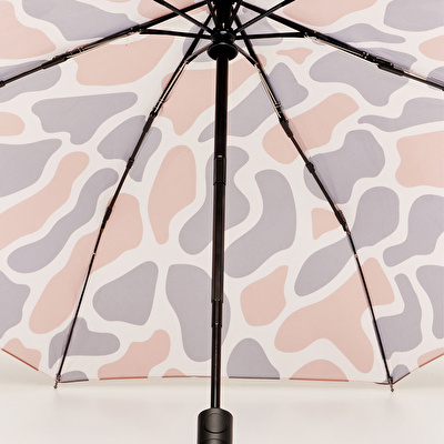ORIGINAL DUCKHEAD The Daily - Beige Ripples Automatic Umbrella
