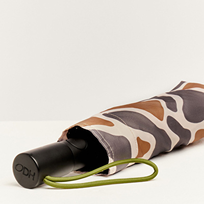 ORIGINAL DUCKHEAD The Daily - Beige Ripples Automatic Umbrella