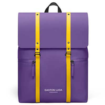 GASTON LUGA Splash 2.0 Laptop Bölmeli Sırt Çantası - 16" Mor