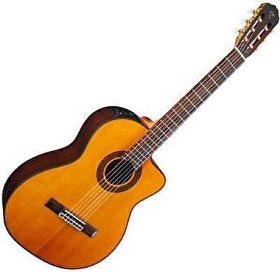 TAKAMINE GC5CE LH NAT Solak Elektro Klasik Gitar