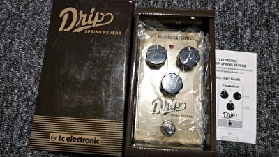 Spring reverb outlet guitar pedal