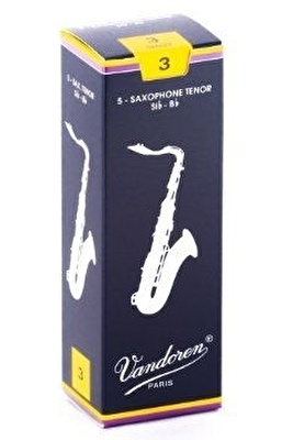 VANDOREN SR223 / 3 Numara Tenor Saksafon Kamışı - 5'li Kutu
