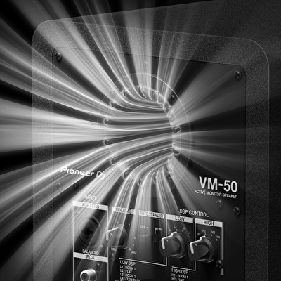 PIONEER DJ by ALPHATHETA VM-50-W 5" Referans Monitörü(Beyaz) (Tek)