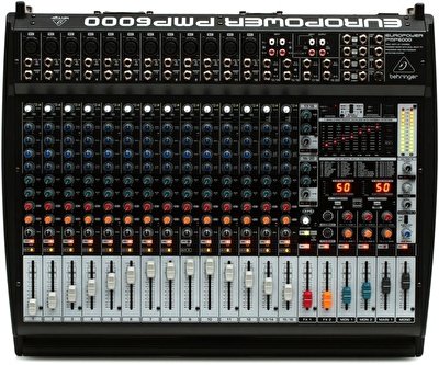 BEHRINGER EUROPOWER PMP6000 1600W 20 Kanal Power Mikser