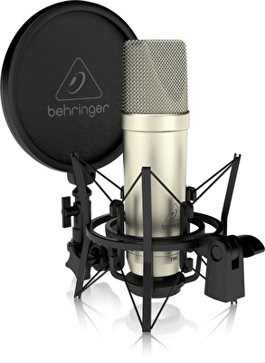 Behringer TM1 Geniş Diyafram Kondenser Mikrofon (Aksesuar Seti Dahil)