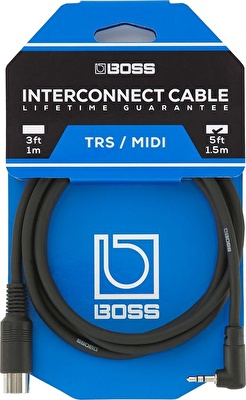 BOSS BMIDI-5-35 / 3,5mm TRS-MIDI Kablo