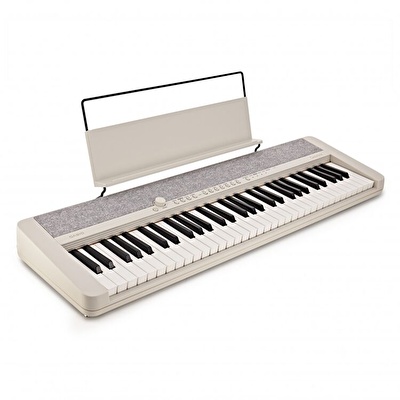 CASIOTONE CT-S1WEC 61 Tuş Piyano Stili Hassasiyetli Standart Beyaz Org (Adaptör Dahil)