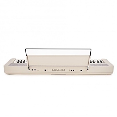 CASIOTONE CT-S1WEC 61 Tuş Piyano Stili Hassasiyetli Standart Beyaz Org (Adaptör Dahil)