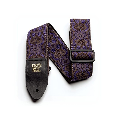 ERNIE BALL P04164 - Purple Paisley Jacquard Gitar Askısı