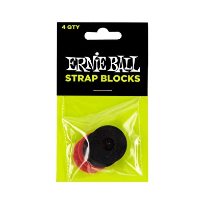 Ernie Ball P04603 Strap Blocks 4'lü Paket