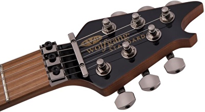 EVH Wolfgang WG Standard Fırınlanmış Akçaağaç Klavye Gloss Black Elektro Gitar