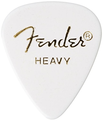 Fender 351 Heavy 1 Gross/144 Pack WHT
