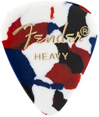 Fender 351 Shape Heavy 12'li Paket Confetti Pena