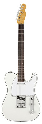Fender American Ultra Telecaster Gülağacı Klavye Arctic Pearl Elektro Gitar