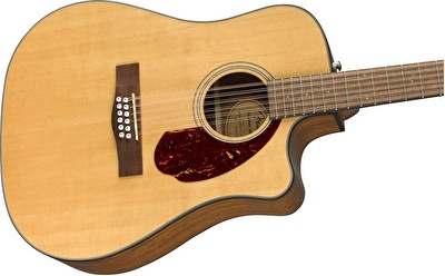Fender CD-140SCE-12 Dreadnought Ceviz Klavye Naturel Elektro Akustik Gitar (Case Dahil)