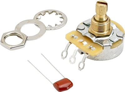 Fender Control 250K Split Shaft "No Load" Controls and Switches