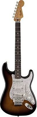Fender Dave Murray Stratocaster HHH Gülağacı Klavye 2-Color Sunburst Elektro Gitar