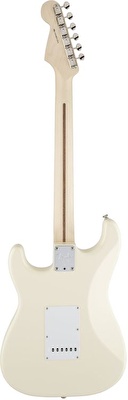 Fender Eric Clapton Stratocaster Akçaağaç Klavye Olympic White Elektro Gitar