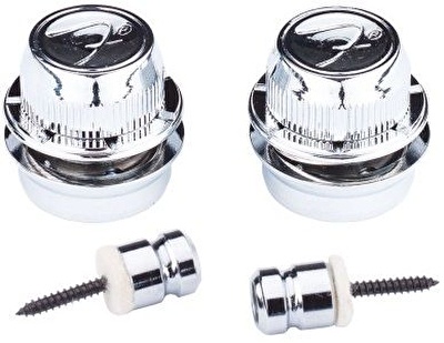 Fender "F" Askı Locks Chrome (pair) "F"SLC1
