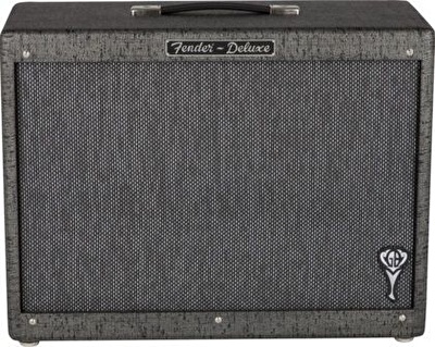 Fender GB Hot Rod Deluxe 112 Enclosure Grey/Black Elektro Gitar Amfi Kabini