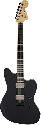 Fender Jim Root Jazzmaster Abanoz Klavye Flat Black Elektro Gitar