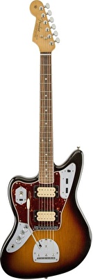 Fender Kurt Cobain Jaguar LH Gülağacı Klavye 3-Color Sunburst NOS Elektro Gitar