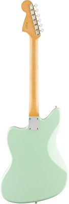 Fender Vintera '60s Jaguar Modified HH Pau Ferro Klavye Surf Green Elektro Gitar