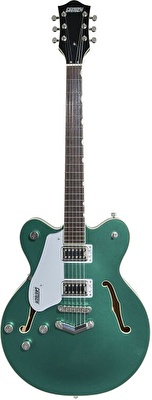 Gretsch G5622LH Electromatic Center Block Double-Cut V Stoptail Laurel Klavye Georgia Green Solak Elektro Gitar