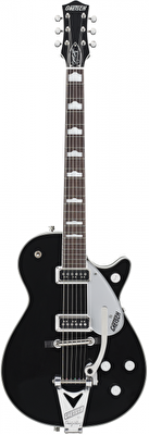 Gretsch G6128T-GH George Harrison Duo Jet Gülağacı Klavye Black Elektro Gitar