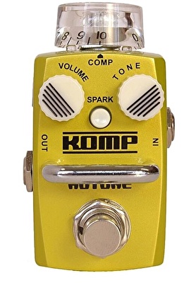 Hotone KOMP SCS-1 Single Footswitch Analog Compress Pedal