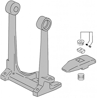 PEARL DC-513A Pedal Frame