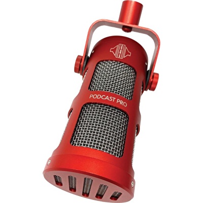 Sontronics Podcast Pro Kırmızı / Dinamik Mikrofon