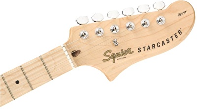 Squier Affinity Series Starcaster Akçaağaç Klavye Black Elektro Gitar