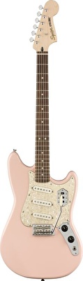 Squier Limited Edition Paranormal Cyclone Laurel Klavye Shell Pink Elektro Gitar