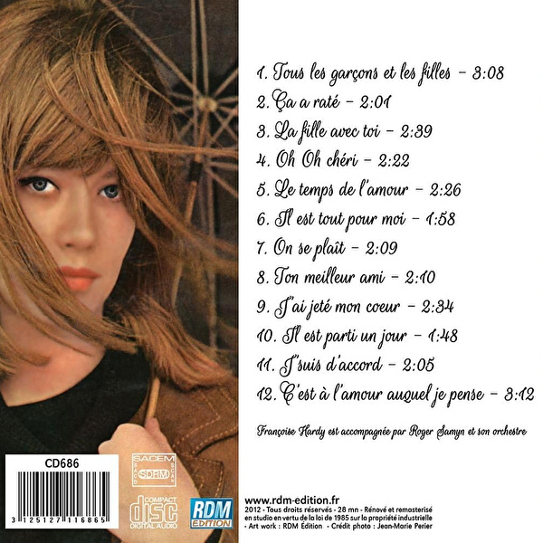 Françoise Hardy - Tous Les Garcons Et Les Filles