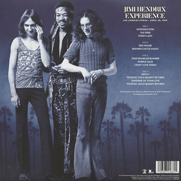 The Jimi Hendrix Experience - Los Angeles Forum - April 26, 1969