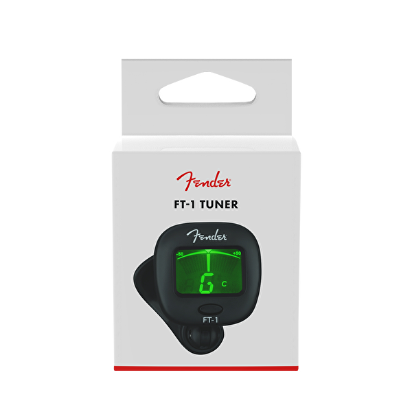 Fender FT-1 Pro Clip-On Tuner Black Akort Aleti