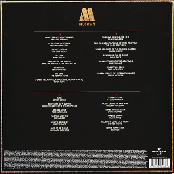 Çeşitli Sanatçılar - Motown Greatest Hits (60th Anniversary Edition)