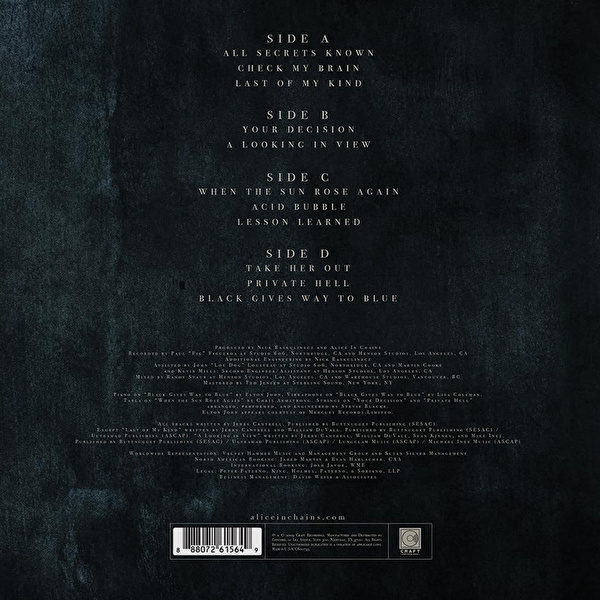 Alice In Chains - Black Gives Way To Blue
