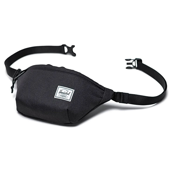 HERSCHEL Classic Fermuarlı Ayarlanabilir Siyah Bel Çantası