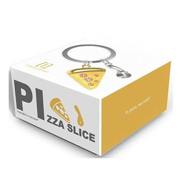 METALMORPHOSE Pizza Anahtarlık