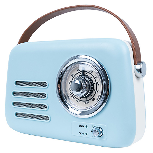 KOZMOS FB-R303-BL Retro Radyo ve Bluetooth Hoparlör